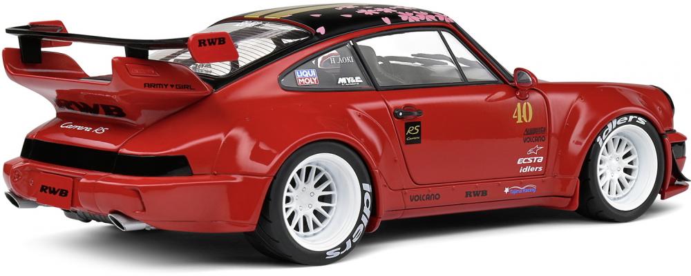 Solido Modellauto Maßstab 1:18 Porsche RWB Red Saduka 2021 S1807506