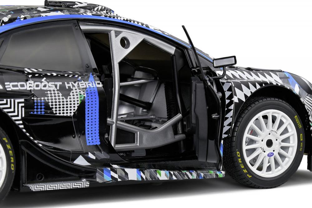Solido Modellauto Maßstab 1:18 Ford Puma WRC schwarz 2021 S1809501