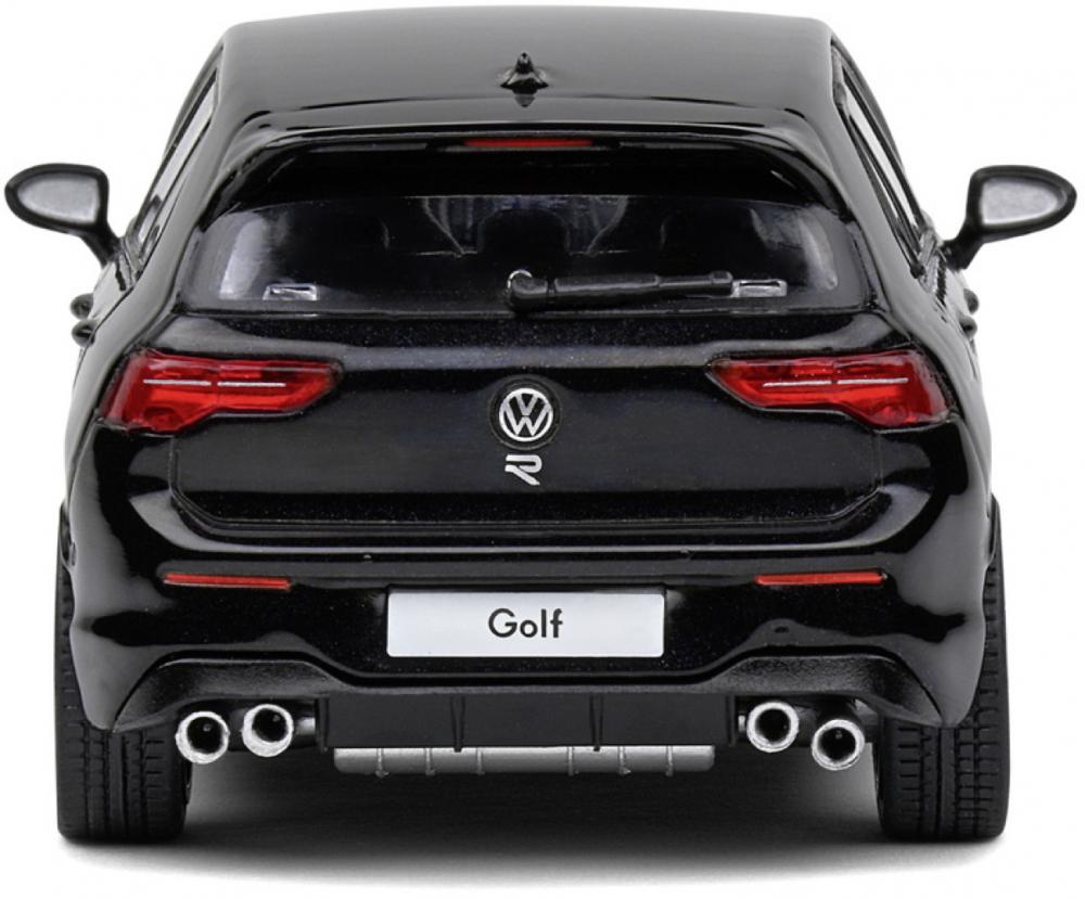 Solido Modellauto Maßstab 1:43 VW Volkswagen Golf VIII R schwarz 2022 S4311803
