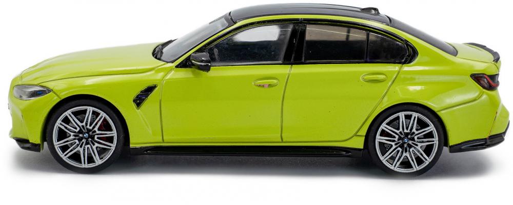 Solido Modellauto Maßstab 1:43 BMW G80 M3 Sedan Sao Paulo gelb 2023 S4315303