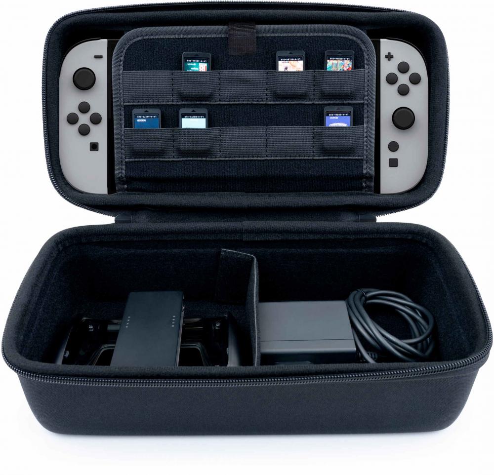 Nacon für Nintendo Switch 2 / Switch / Lite / OLED Tasche XL Travel Case schwarz NA028164