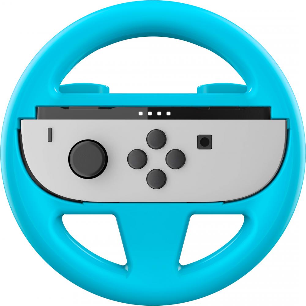 Nacon für Nintendo Switch 2 Wheel Duo Pack Lenkrad Aufnahme Joy-Con blau rot NA028249