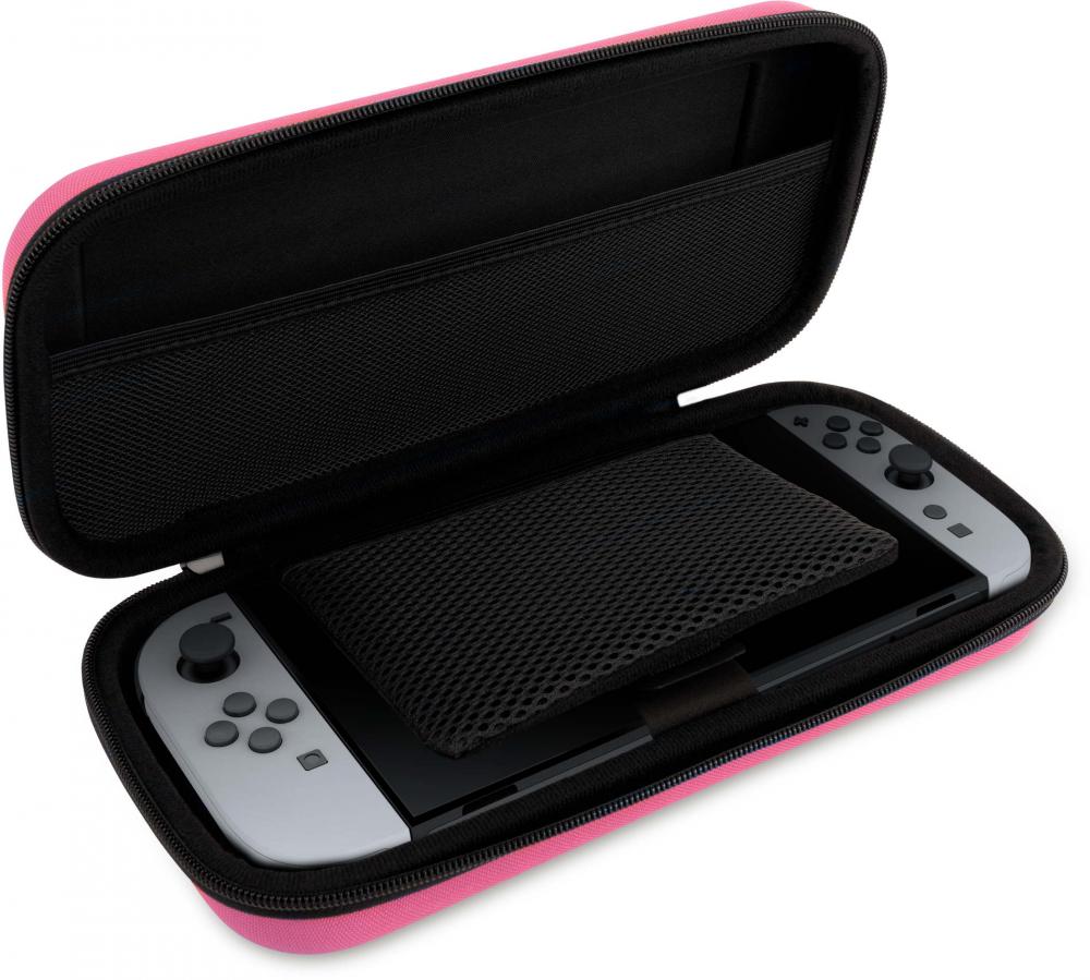 Nacon für Nintendo Switch 2 / Switch / Lite / OLED Tasche L Travel Case pink NA029581