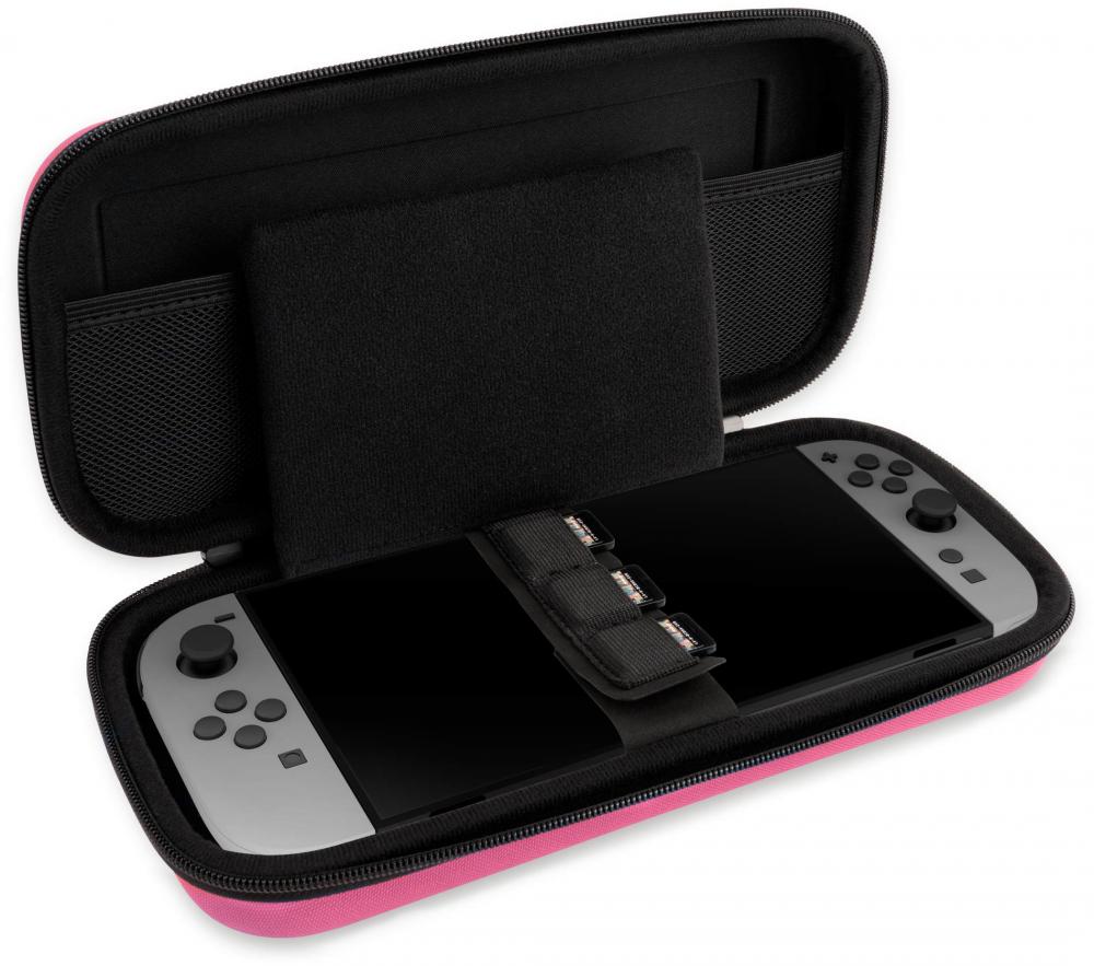 Nacon für Nintendo Switch 2 / Switch / Lite / OLED Tasche L Travel Case pink NA029581