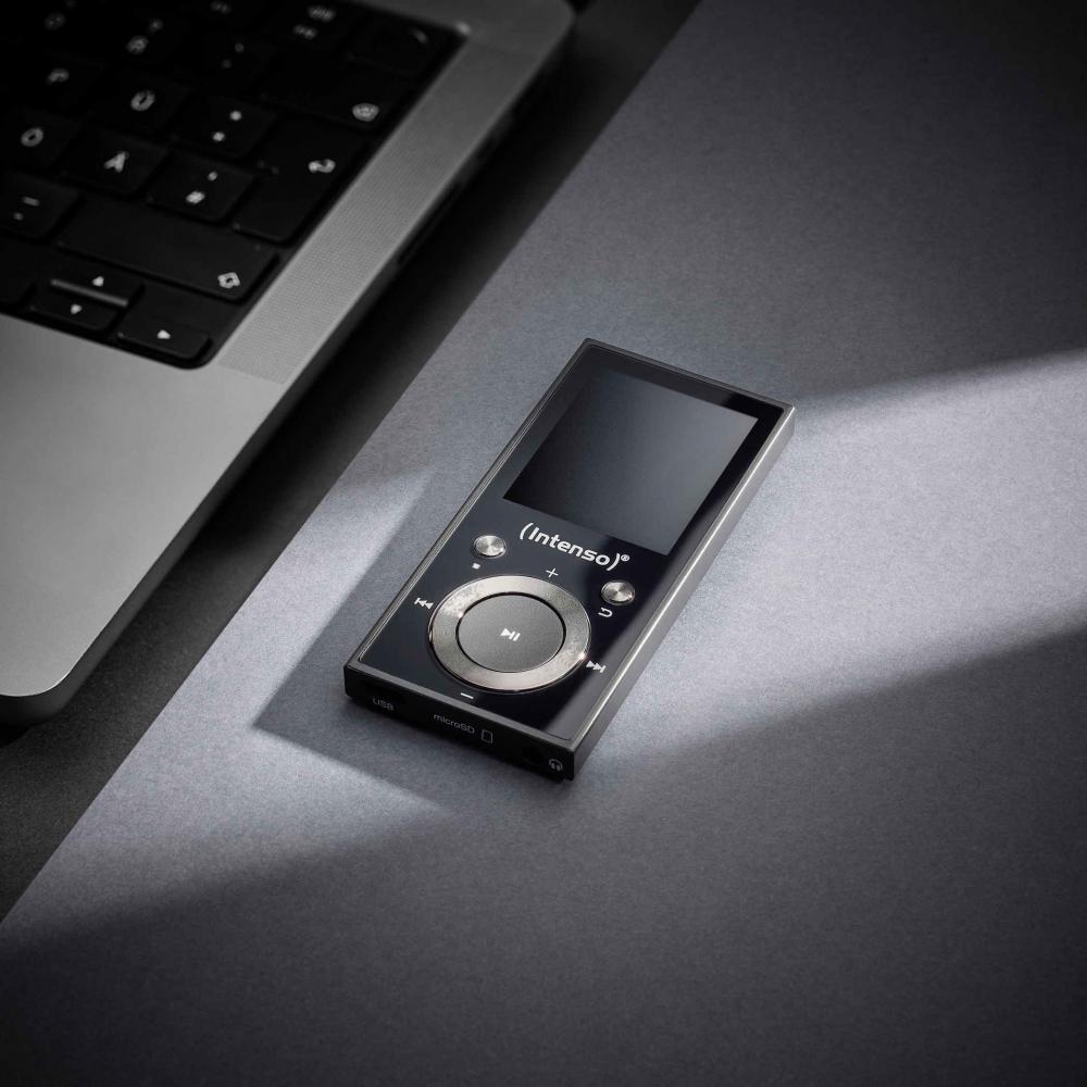 Intenso MP3 Player Video Scooter Bluetooth 64GB 1,8 Zoll Display schwarz