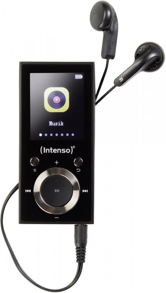 Intenso MP3 Player Video Scooter Bluetooth 64GB 1,8 Zoll Display schwarz