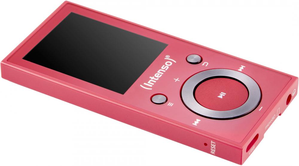 Intenso MP3 Player Video Scooter Bluetooth 64GB 1,8 Zoll Display pink