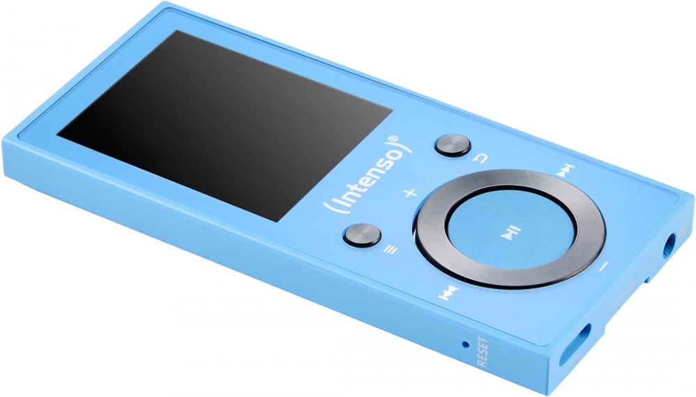 Intenso MP3 Player Video Scooter Bluetooth 64GB 1,8 Zoll Display blau