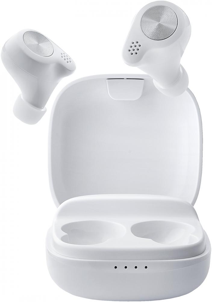 Intenso True Wireless Kopfhörer T200 Bluetooth Buds MICRO Akku weiß