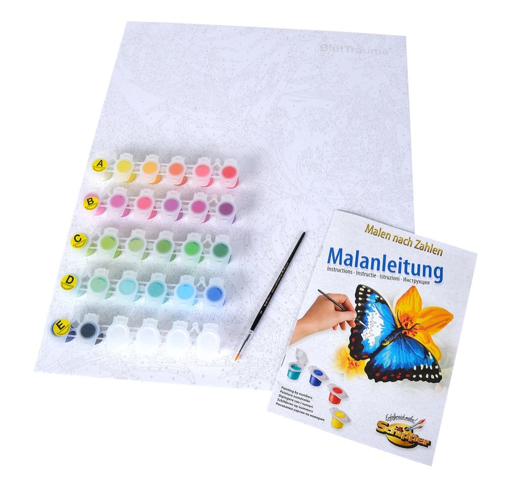 Schipper Malen nach Zahlen Master Class Premium 40x50cm Exotische Blütenträume 609130851