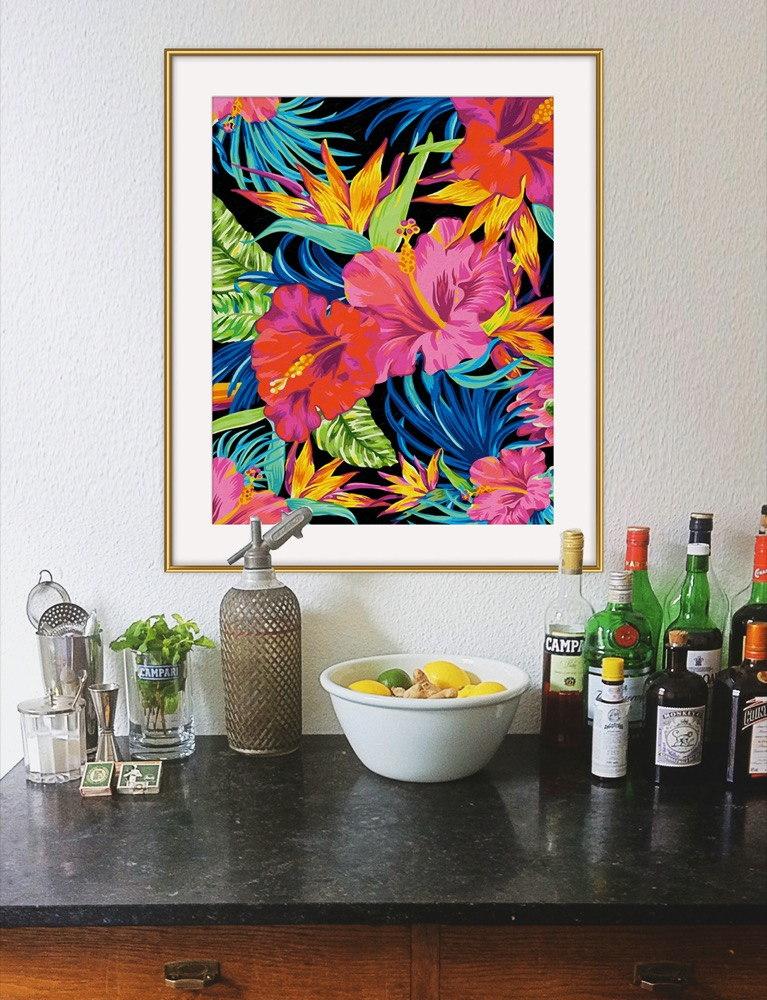 Schipper Malen nach Zahlen Master Class Premium 40x50cm Exotische Blütenträume 609130851