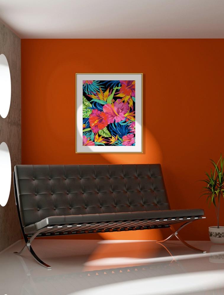 Schipper Malen nach Zahlen Master Class Premium 40x50cm Exotische Blütenträume 609130851