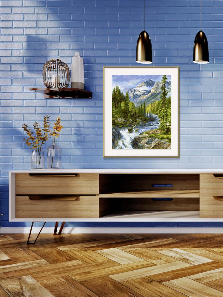 Schipper Malen nach Zahlen Master Class Premium 40x50cm Rocky Mountains 609130883