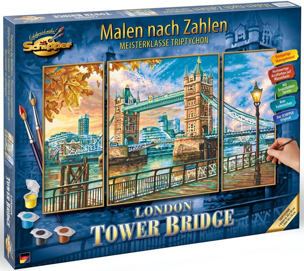 Malen nach Zahlen London Tower Bridge Meisterklasse Tripty Schipper 609260752 