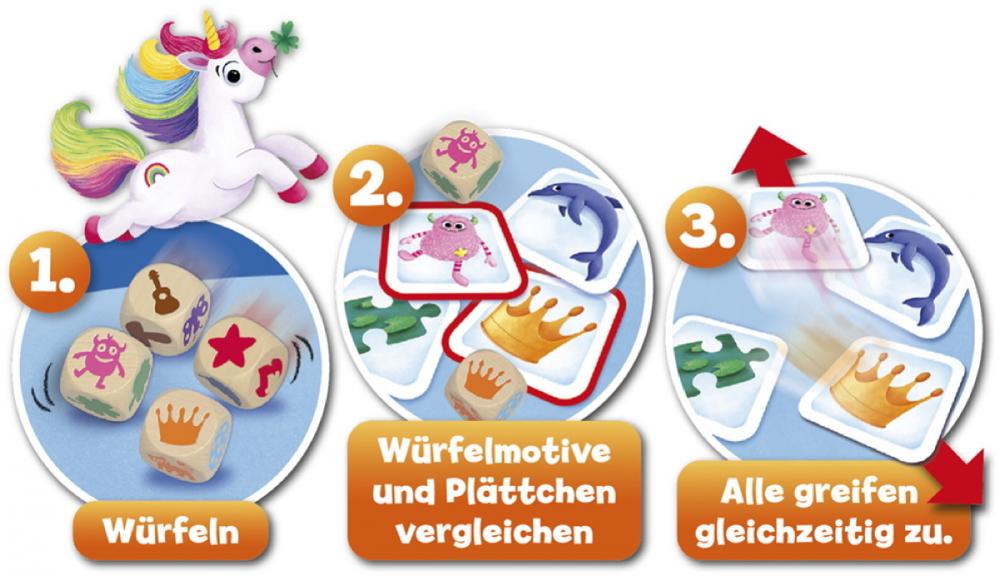 Schmidt Spiele Kinderspiel Suchspiel Greif zu! Klein & Fein 40681