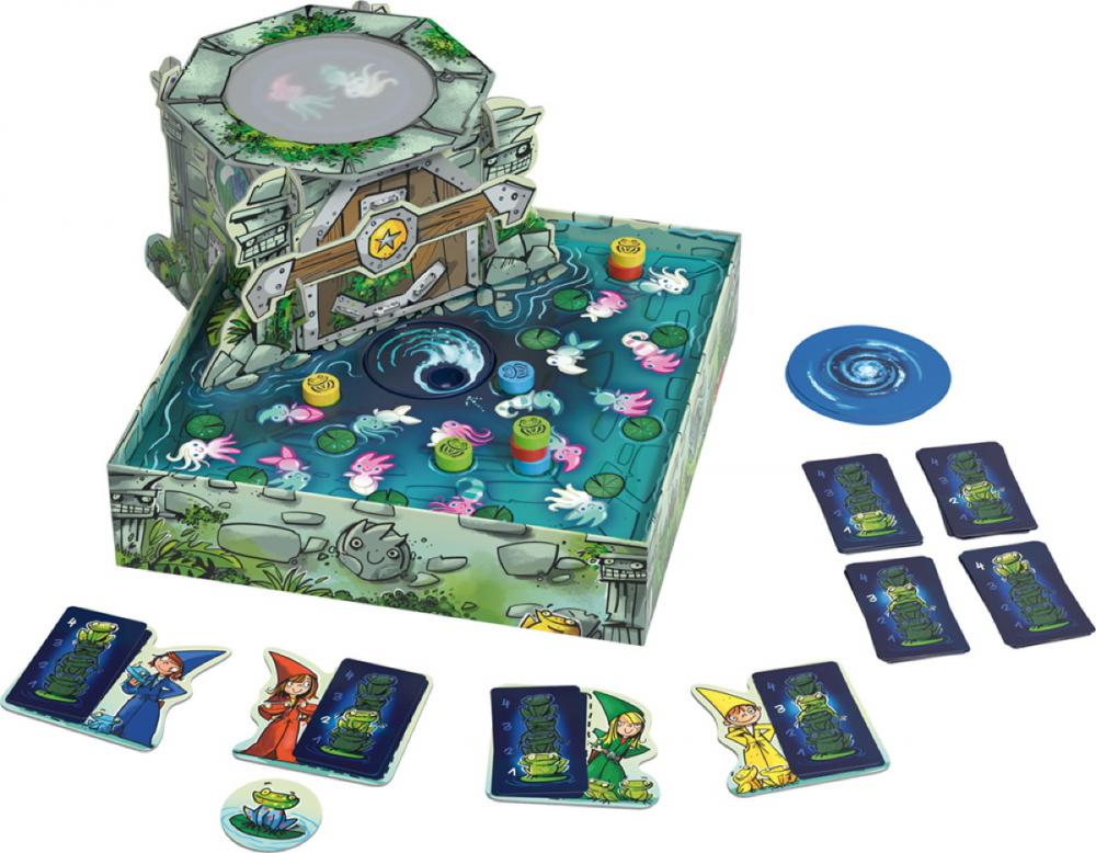 Drei Magier Kinderspiel Zuordnungsspiel Der geheimnisvolle Brunnen 40815