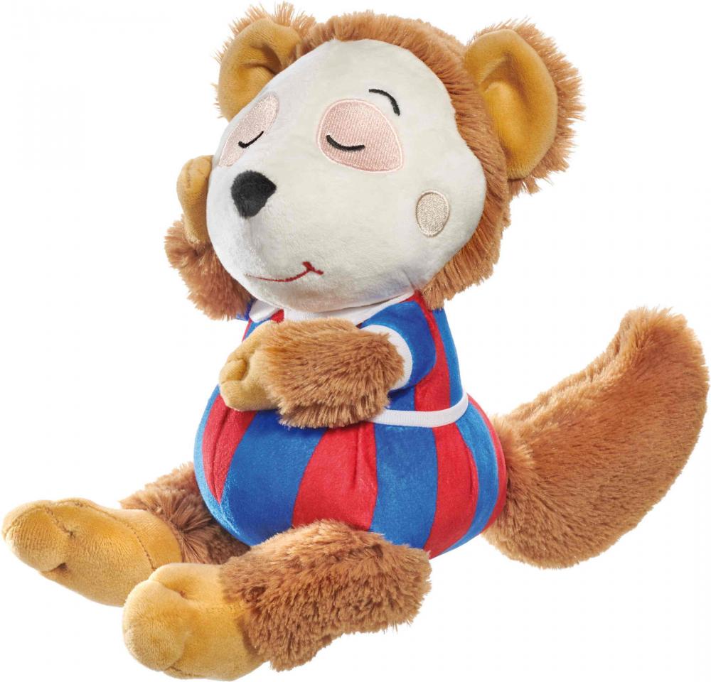 Schmidt Spiele Plüsch Stofftier Bobo Siebenschläfer schlafend 38 cm 42257