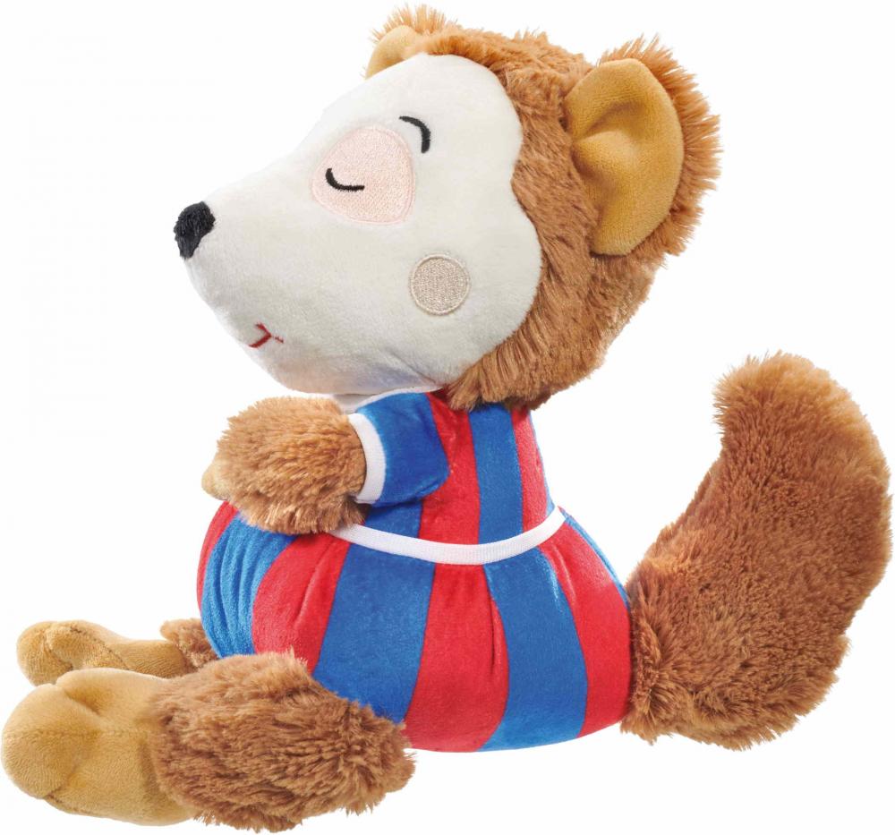 Schmidt Spiele Plüsch Stofftier Bobo Siebenschläfer schlafend 38 cm 42257