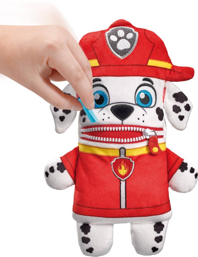 Schmidt Spiele Plüsch Stofftier Sorgenfresser Paw Patrol Marshall 29 cm 42564