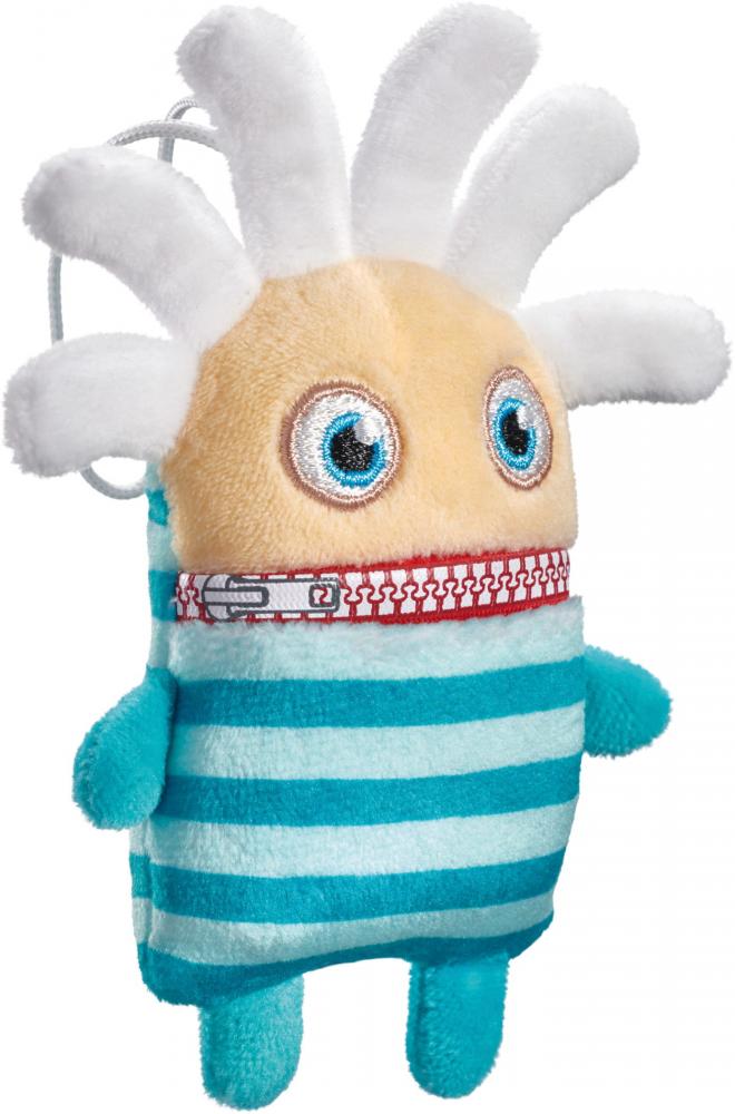 Schmidt Spiele Plüsch Stofftier Sorgenfresser Anhänger Aye-Q 10,5 cm 42666