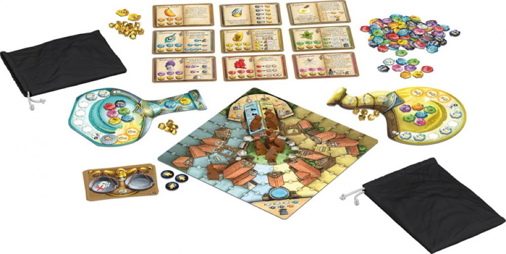 Schmidt Spiele Familienspiel Strategiespiel Die Quacksalber von Quedlinburg Das Duell 49447