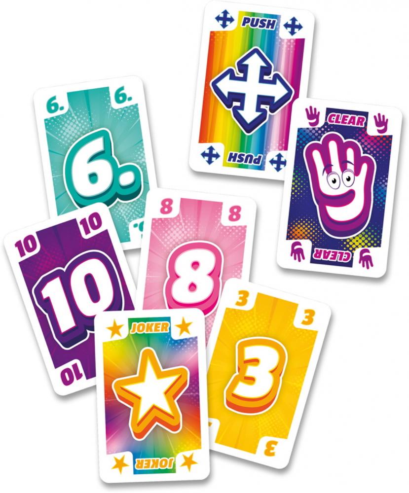 Schmidt Spiele Kinderspiel Kartenspiel Clear 4 Klein & Fein 49473