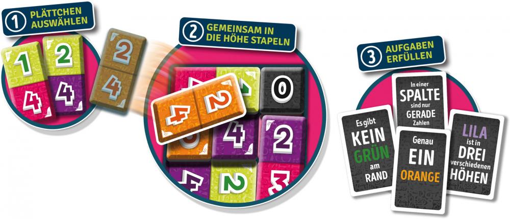 Schmidt Spiele Kartenspiel Strategiespiel Tippi Toppi, Hoch Hinaus! 49484