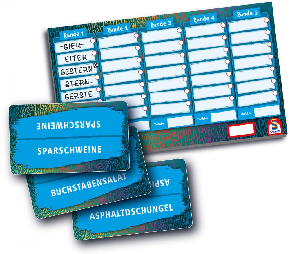 Schmidt Spiele Reisespiel Suchspiel Ich seh' ein Wort 51351