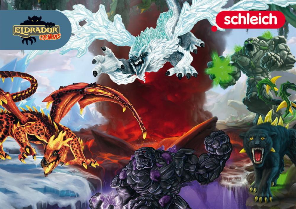 Schmidt Spiele Reisespiel Kartenspiel Schleich Eldrador Das Kartenspiel 51611