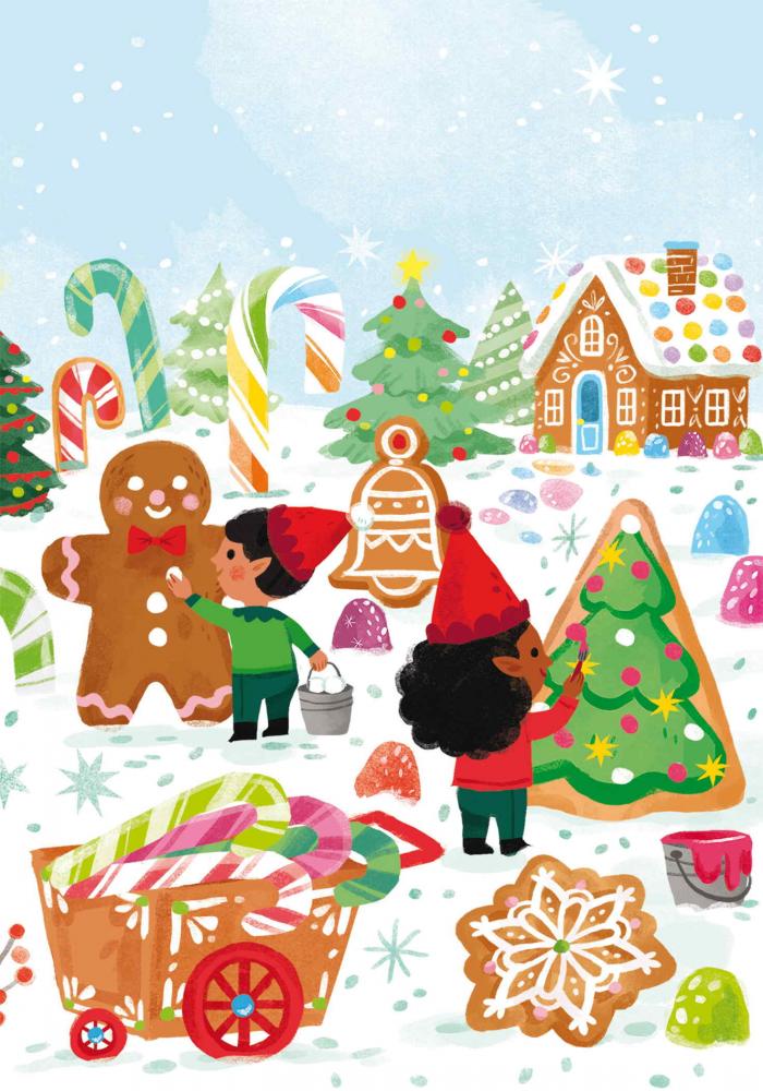 3 x 48 Teile Schmidt Spiele Kinder Puzzle Endlich Weihnachten! 55658