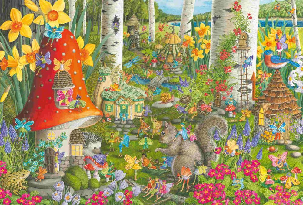 60 Teile Schmidt Spiele Kinder Puzzle Kleine Feenwelt 55777