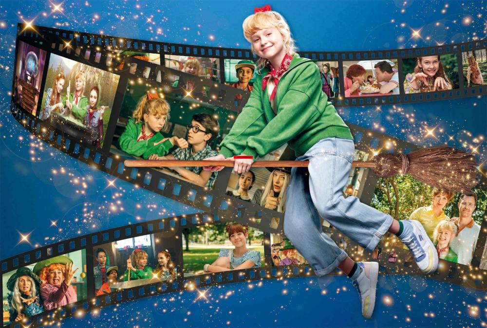 200 Teile Schmidt Spiele Kinder Puzzle Bibi Blocksberg Hexentreffen Flieg los Kartoffelbrei 56594