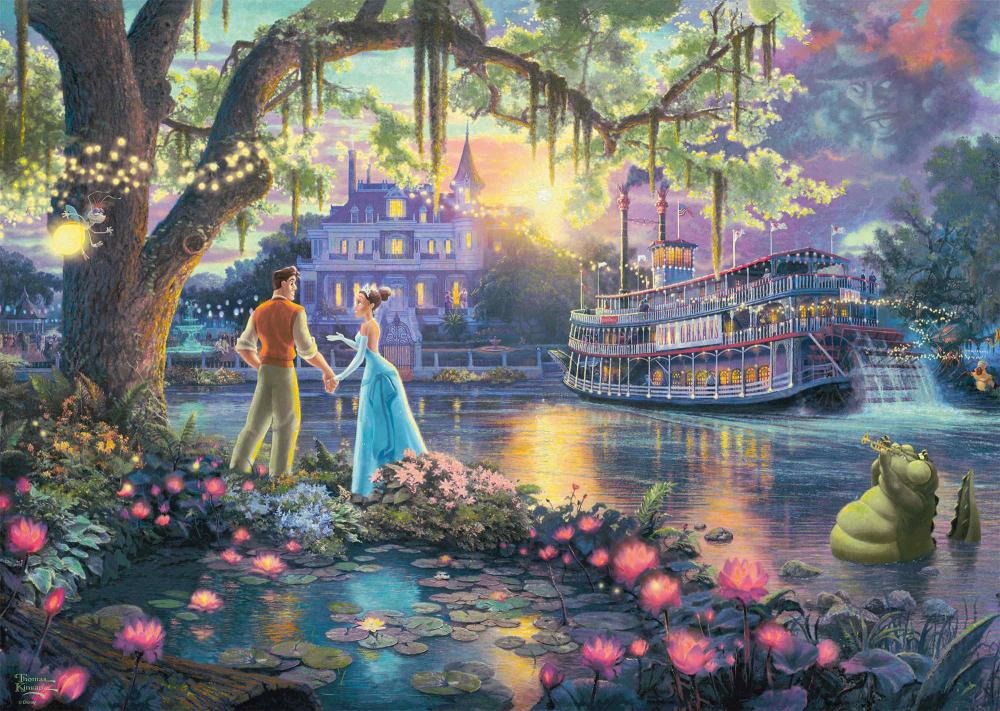 1000 Teile Schmidt Spiele Puzzle Thomas Kinkade Disney The Princess and the Frog 57527