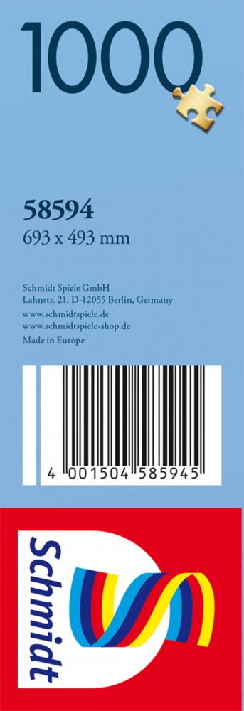 1000 Teile Schmidt Spiele Puzzle Silvia Christoph Yin & Yang Im Reich der Meerestiere 58594