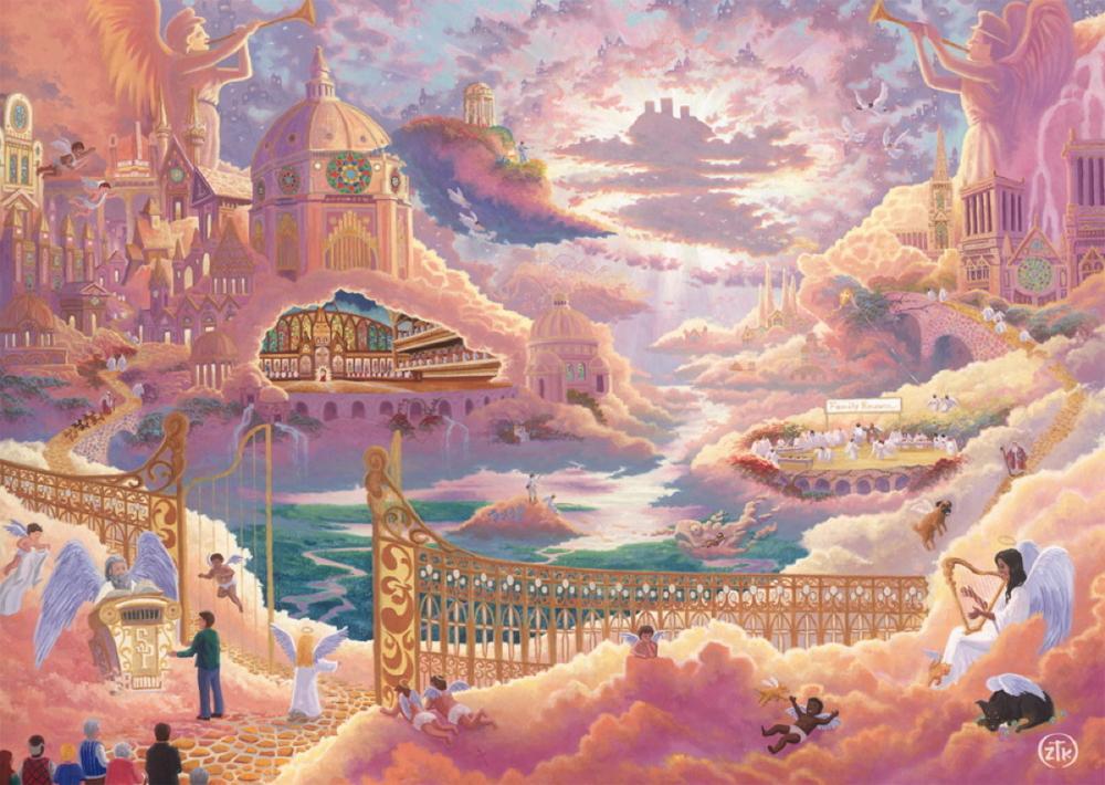1000 Teile Schmidt Spiele Puzzle Zac Kinkade Himmelreich 58608
