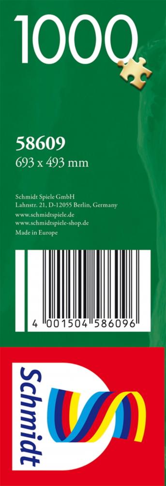 1000 Teile Schmidt Spiele Puzzle Zac Kinkade Santas Nordpol 58609