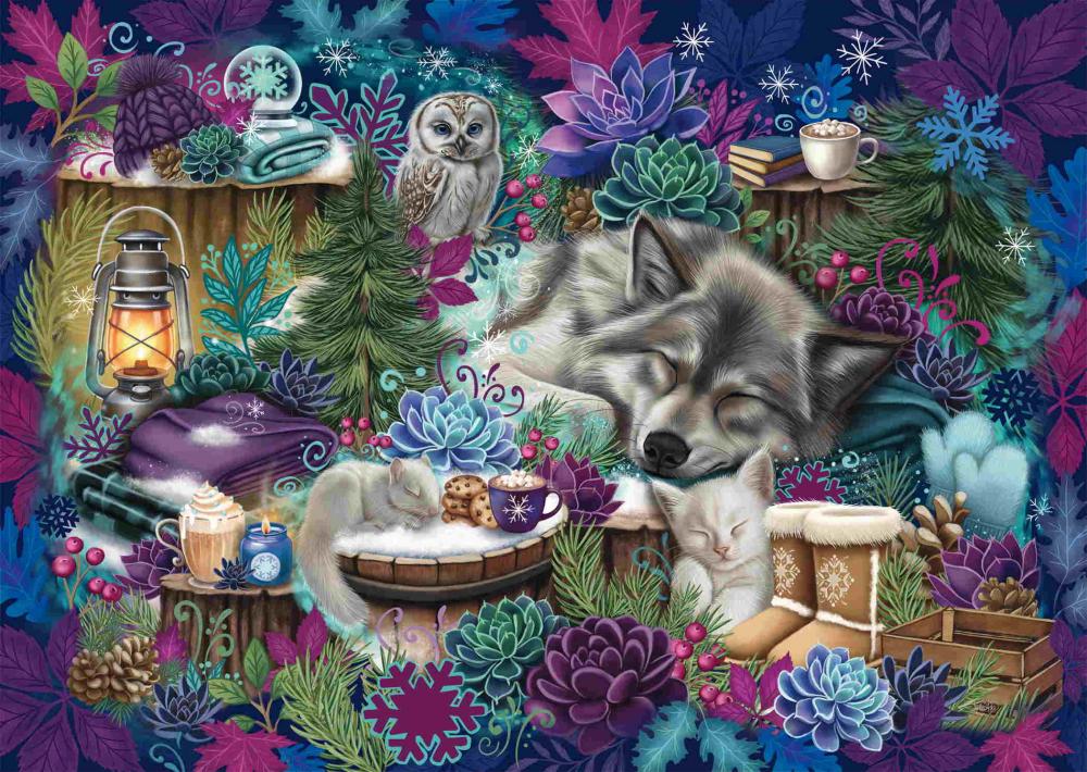 1000 Teile Schmidt Spiele Puzzle Sheena Pike Wintertraum 58829
