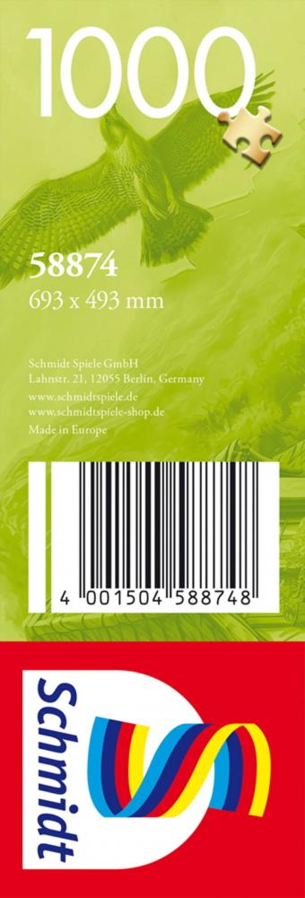 1000 Teile Schmidt Spiele Puzzle Dörfchen am Waldesrand 58874