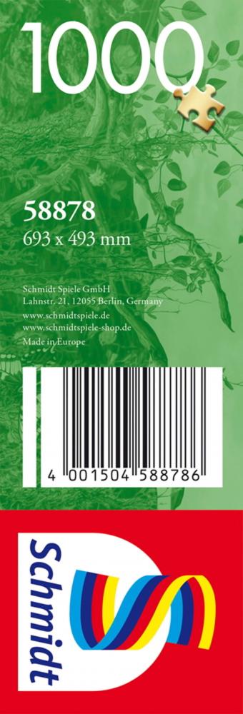 1000 Teile Schmidt Spiele Puzzle Märchenschloss im Waldzauber 58878