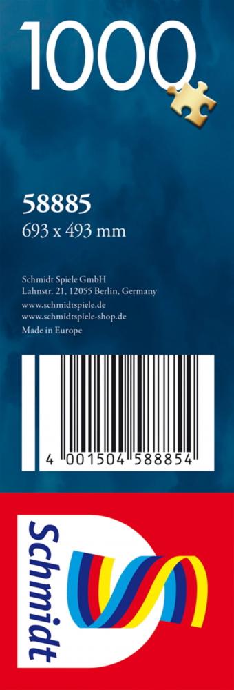 1000 Teile Schmidt Spiele Puzzle Pariser Dachgeflüster 58885