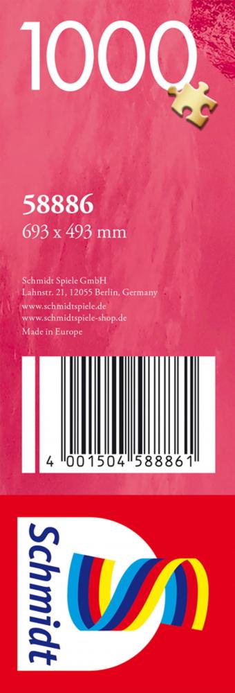 1000 Teile Schmidt Spiele Puzzle Erholung in den Dolomiten 58886