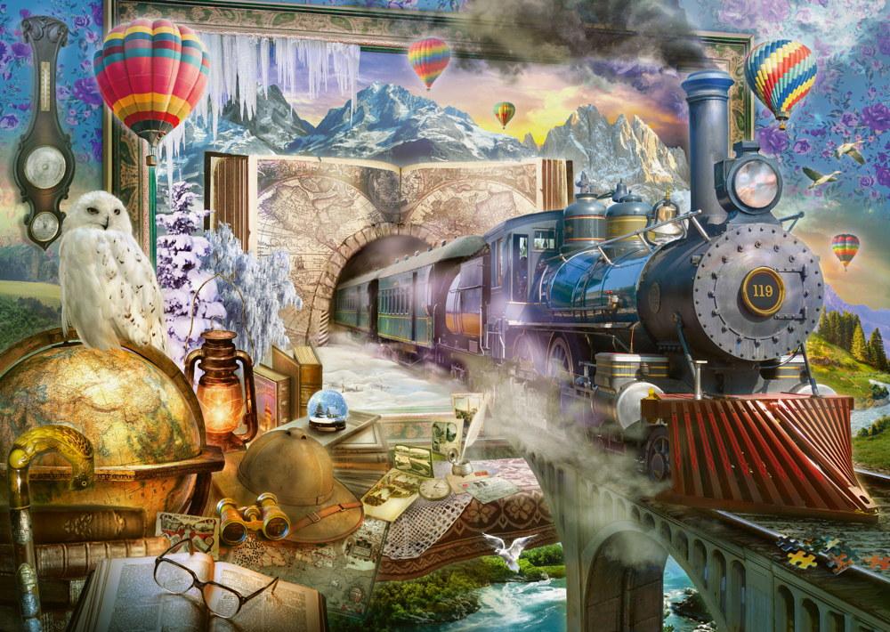 1000 Teile Schmidt Spiele Puzzle Magische Reise 58964