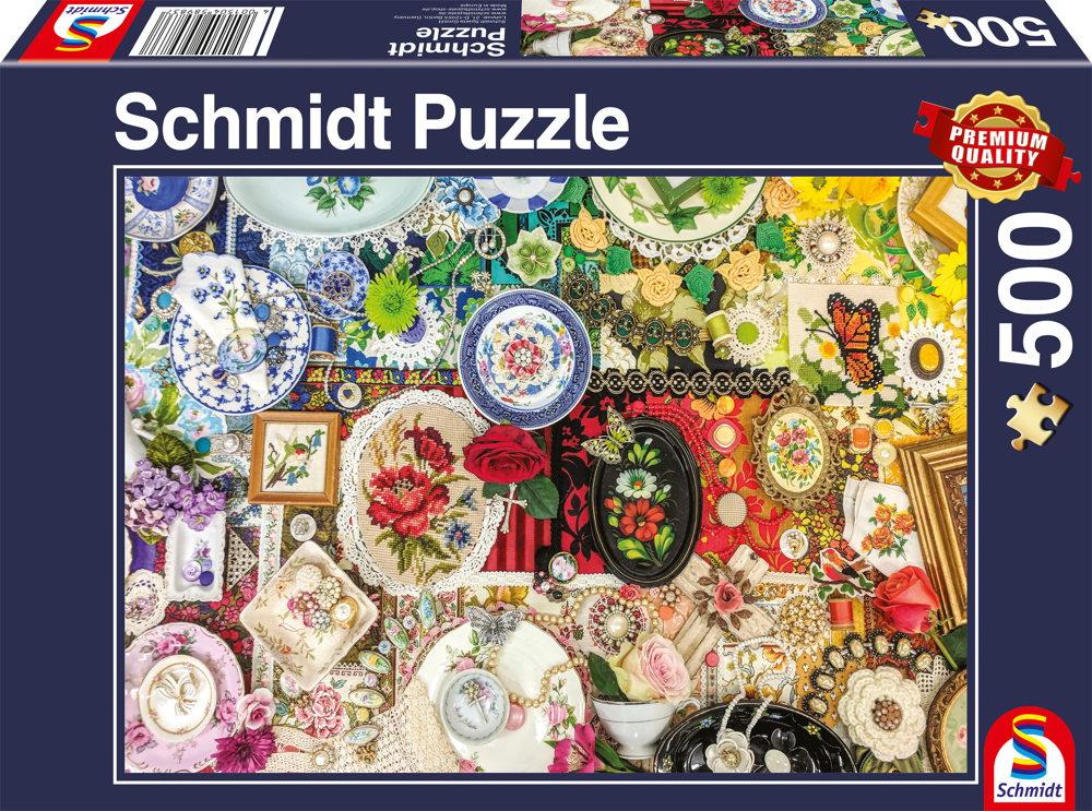 500 Teile Schmidt Spiele Puzzle Schmuckschätzchen 58983