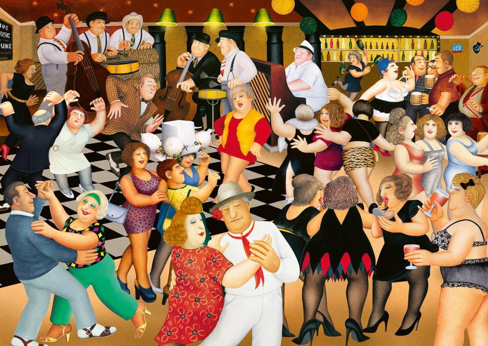 1000 Teile Schmidt Spiele Puzzle Beryl Cook Partynacht 59686
