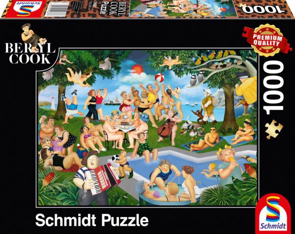 1000 Teile Schmidt Spiele Puzzle Beryl Cook Sommerfest 59687