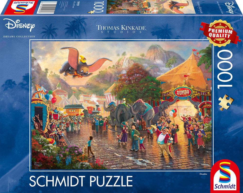 1000 Teile Schmidt Spiele Puzzle Thomas Kinkade Disney Dumbo 59939