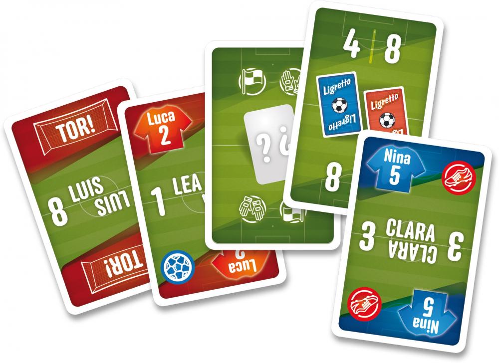 Schmidt Spiele Kartenspiel Aktionsspiel Ligretto Fußball 78720