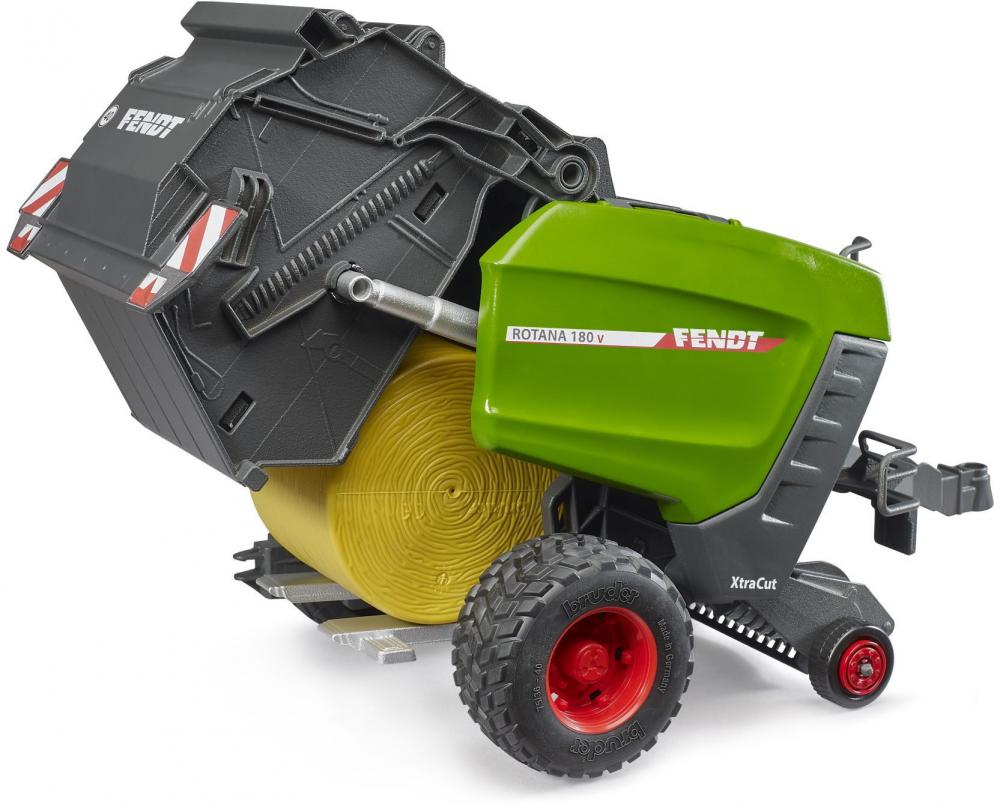 Bruder Spielfahrzeug Landwirtschaft Anhänger Fendt Rundballenpresse Rotana 180V 02038