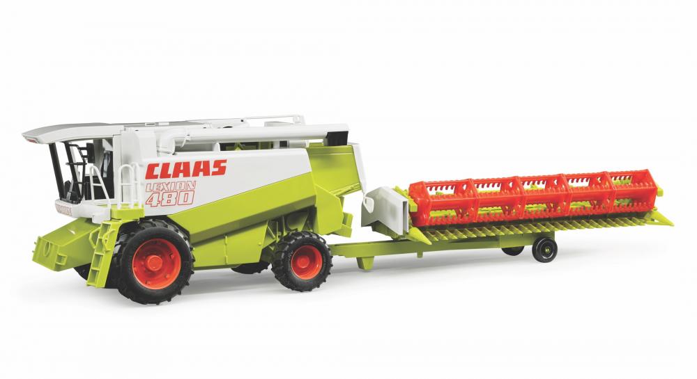 Bruder Spielfahrzeug Landwirtschaft Erntemaschine Claas Lexion 480 Mähdrescher 02120