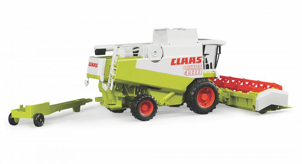 Bruder Spielfahrzeug Landwirtschaft Erntemaschine Claas Lexion 480 Mähdrescher 02120